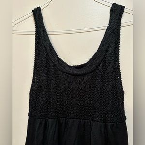 Knit black dress by h&m divided